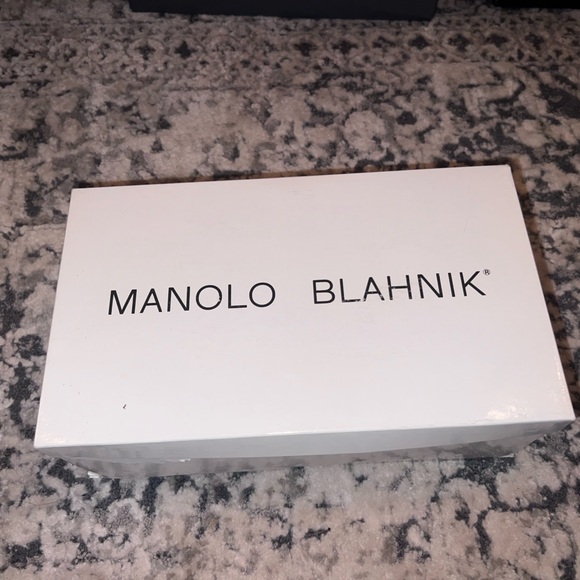 COPY - Carrie Bradshaw Manolo mules in multi/mint condition sz 10b - Picture 5 of 11